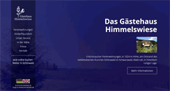 Desktop Screenshot of himmelswiese.de